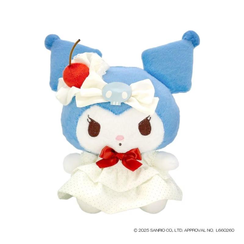 SANRIO | Kuromi Plush Toy Plush Doll 200x145x200mm (Sky Blue Cherry Cake)