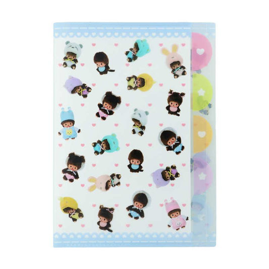 Monchhichi | Die-Cut Clear File 5-Pack File Folder 225x310x2mm