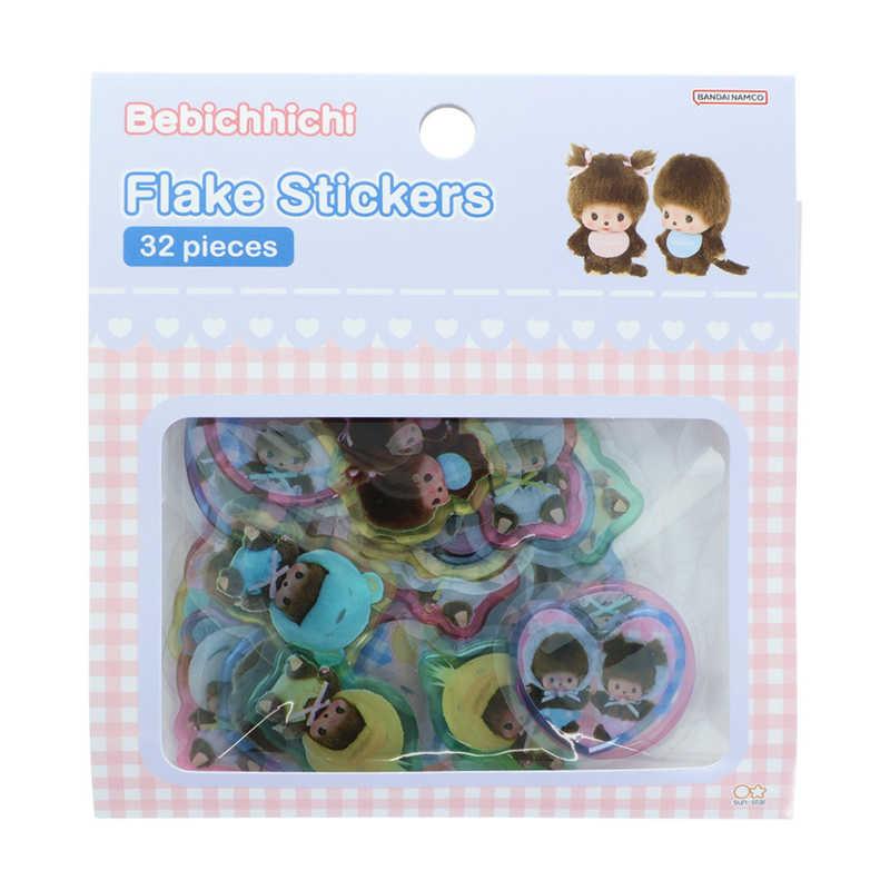 Monchhichi | Flake Stickers 100x100x3mm