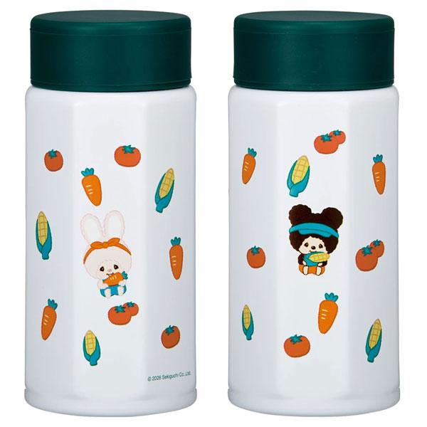 Monchhichi | Stainless Steel Mug Bottle 350ml (Mon Mon Farm Organic Vegetables)