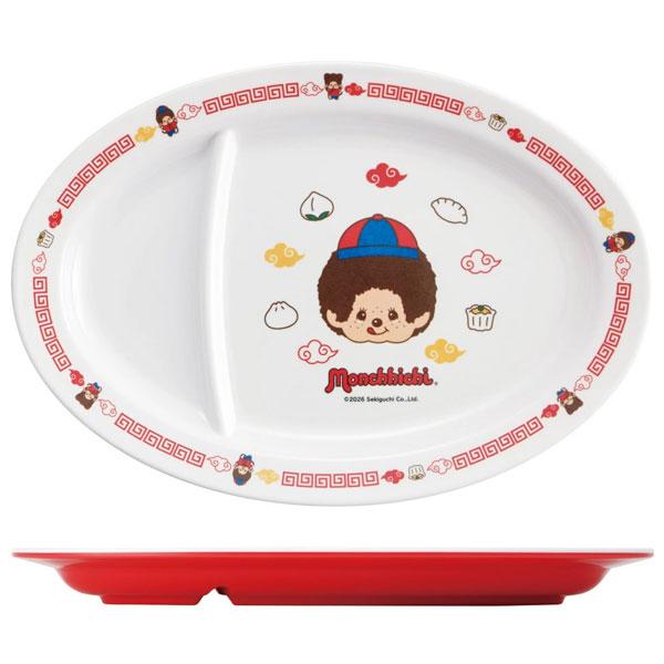 Monchhichi | Melamine Gyoza Plate 230x160x20mm (Dishwasher Safe)