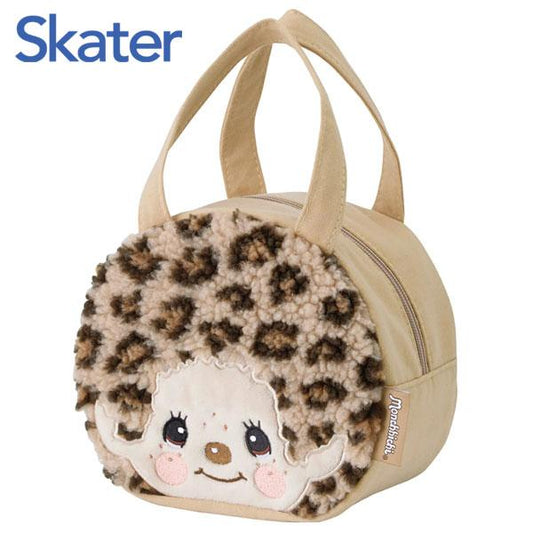 Monchhichi | Skater Leopard Die Cut Lunch Bag Handbag 176x101x166mm