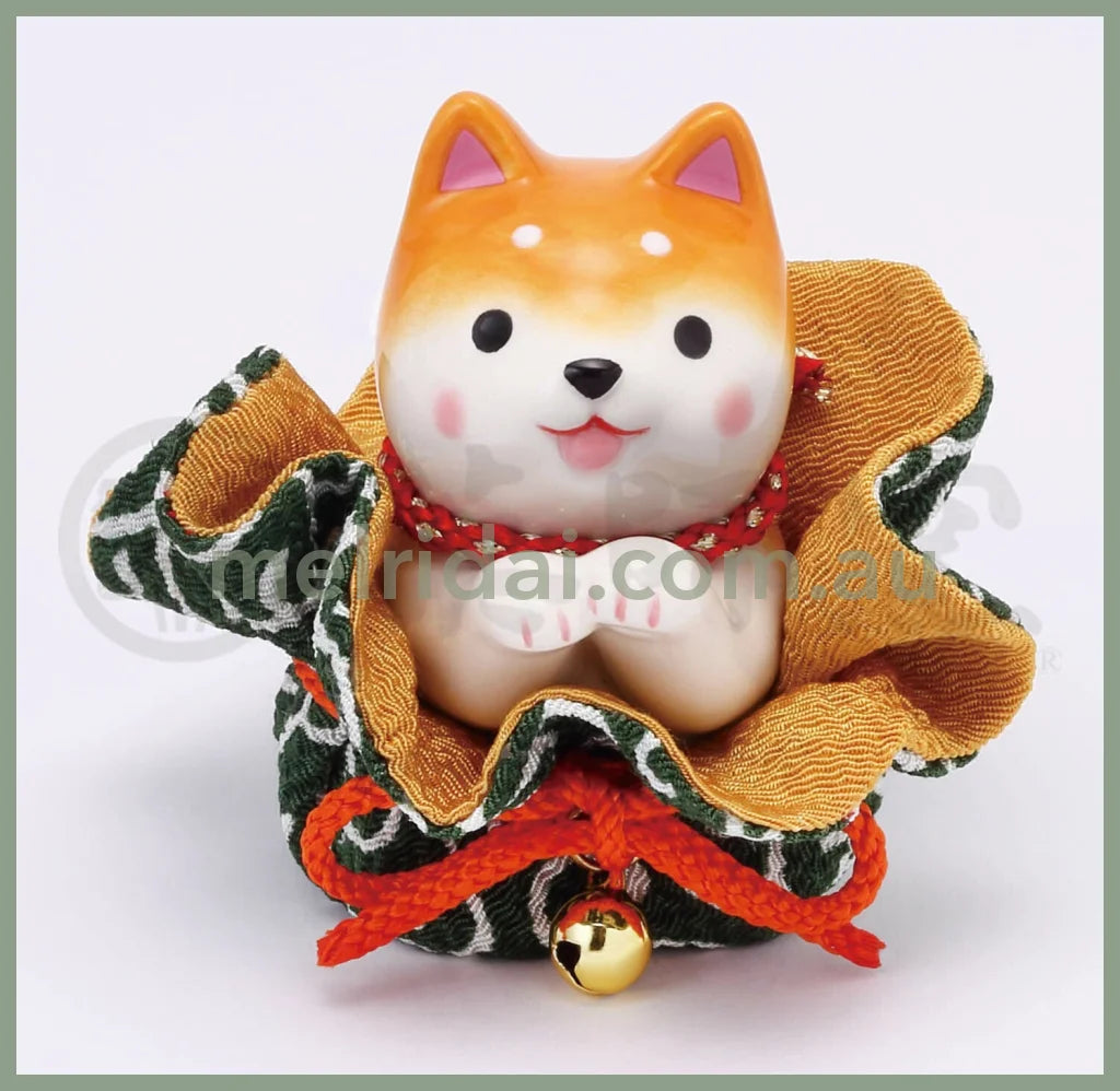 Yakushigama | Lucky Shiba 6.5Cm |9690 药师窑 幸运柴犬摆件