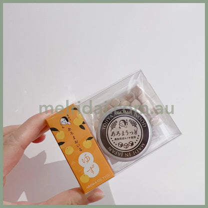 Yojiyayuzu Aroma Wood & Oil Set +