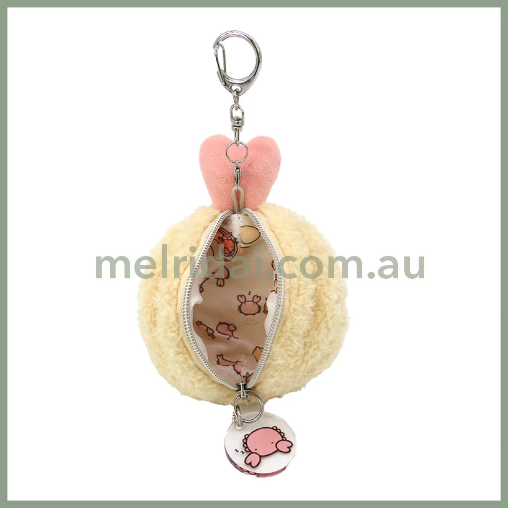 Yokomizoyuri | Fried Sleeping Bag Plush Keychain Coin Purse H12Xw8Xd5.5Cm (Ebi)