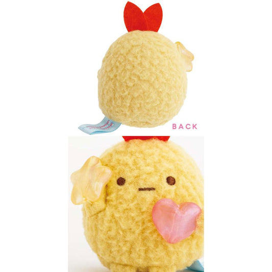 SAN-X | Sumikkogurashi Ebifurai No Shippo Tenori Plush SS 55×50×40mm (Gummy Gummy Party Theme)