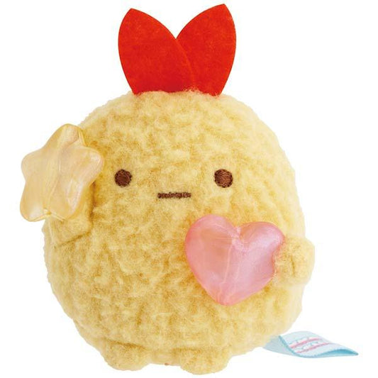 SAN-X | Sumikkogurashi Ebifurai No Shippo Tenori Plush SS 55×50×40mm (Gummy Gummy Party Theme)
