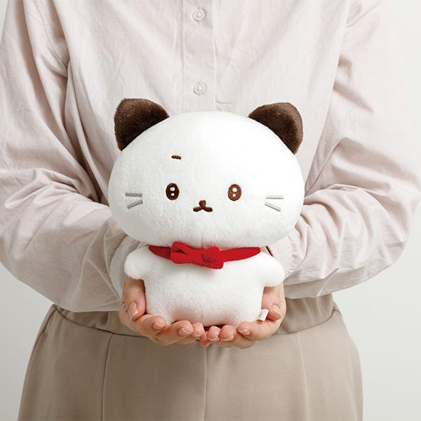 SAN-X | Ishiyowachan Sitting Plush Toy 185×150×120mm (Ishitsuyo-chan / Daily Life)