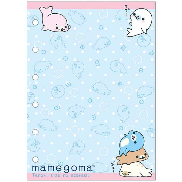 SAN-X | Mamegoma 6 Hole Sticker Binder 155×110×20mm