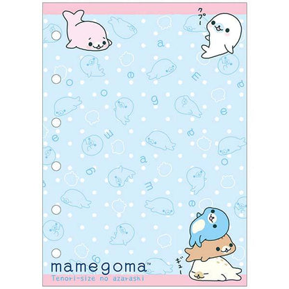 SAN-X | Mamegoma 6 Hole Sticker Binder 155×110×20mm