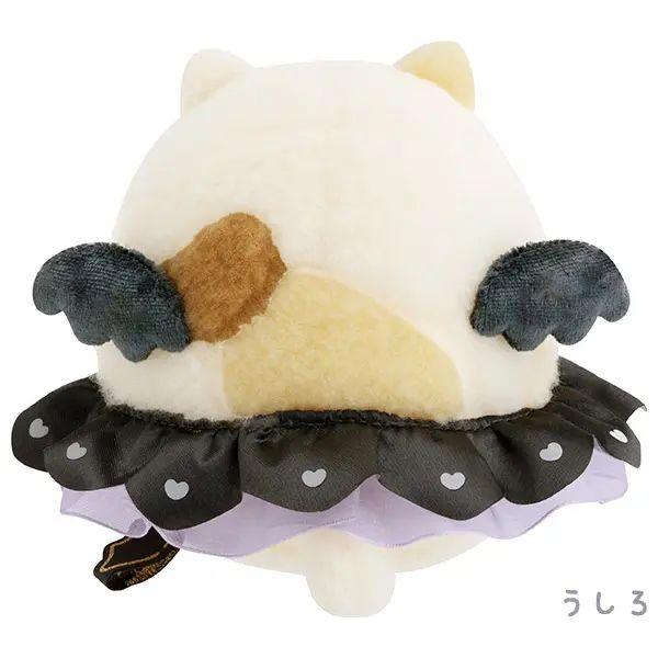 San-X | Sumikko Gurashi Neko Collectible Plush Toy 100×90×80mm (Angel and Devil's Tail Neko)