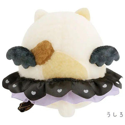 San-X | Sumikko Gurashi Neko Collectible Plush Toy 100×90×80mm (Angel and Devil's Tail Neko)