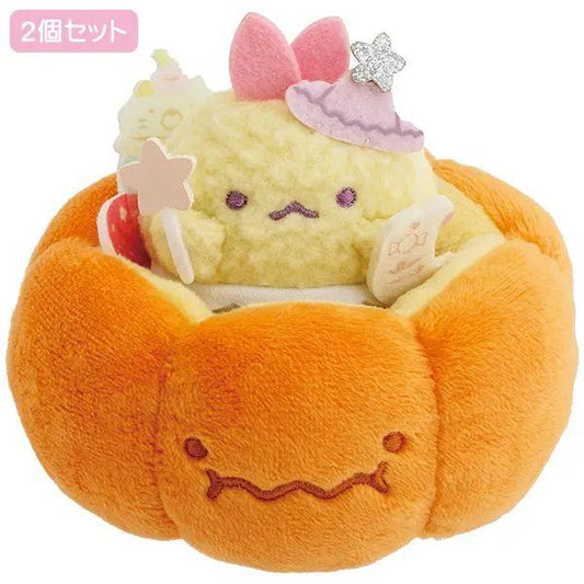 San-X | Sumikko Gurashi Scene Plush Toy 50×50×40mm (Magical Halloween Pumpkin)