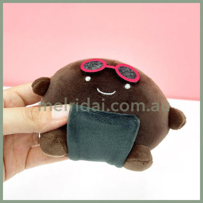Yuri Yokomizo’s | Anything Creature Plush Toy Plush Doll 80x90x100mm (Burnt Rice Ball)