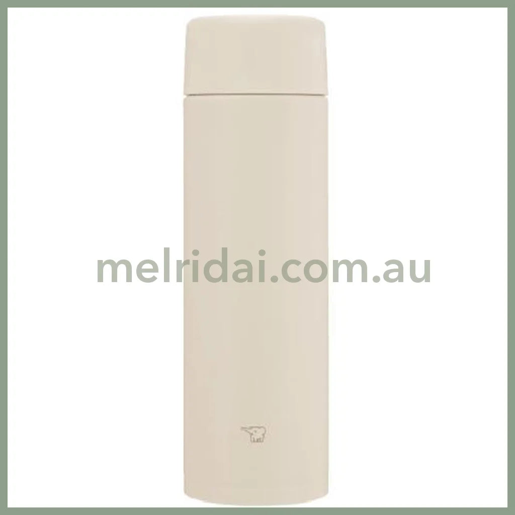 Zojirushi | Water Bottle Sus Mug Seamless Sm-Zb48 480Ml Sandbeige