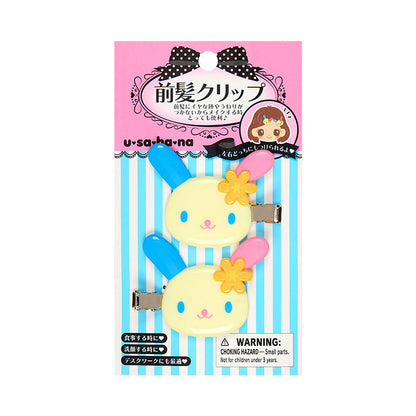 SANRIO | Bangs Clip Hair Clip 2 set 5.6×1×3.4cm (Usahana)