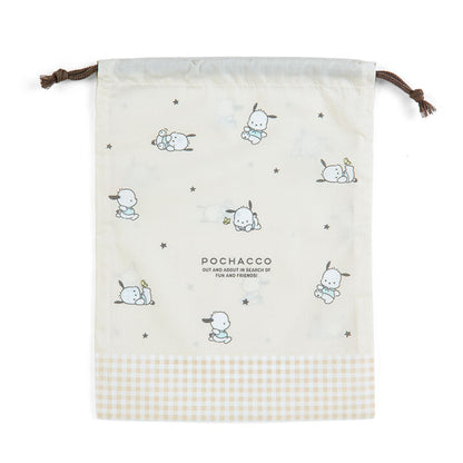 Sanrio | Drawstring Bag M 20 X 0.3 26Cm / Pochacco