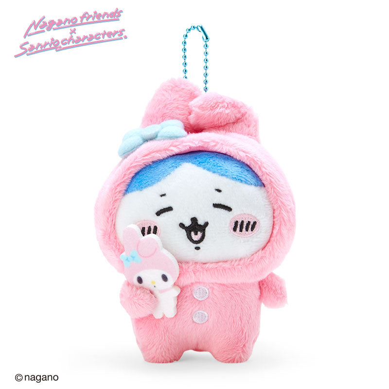 Nagano Friends X Sanrio | Chiikawa Mascot Holder Approx.11Cm // My Melody Hachiware