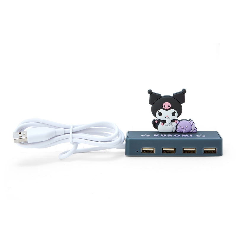 Sanrio | Slim Usb 2.0 Hub Size 9.5X3X6.3 Cm 日本三丽鸥 Usb多孔插座/扩充器/扩展器