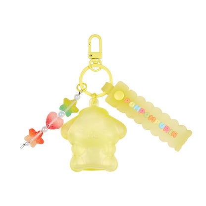 Sanrio | Keychain Key Holder 6.3×2×5Cm (Gummy Candy) 日本三丽鸥 立体挂件/包挂/钥匙链（软糖风） 布丁狗Pom Pom Purin