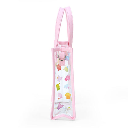 Sanrio | Shoulder Equipped Clear Tote Bag 2Way 18×6×20Cm (Gummy Candy) 日本三丽鸥 2种背法托特包/斜挎包/透明小包（软糖风）