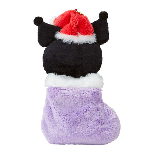 Sanrio | Kuromi Cookie & Boot Mascot Holder Plush Keychain 11×4.5×21Cm (Christmas)