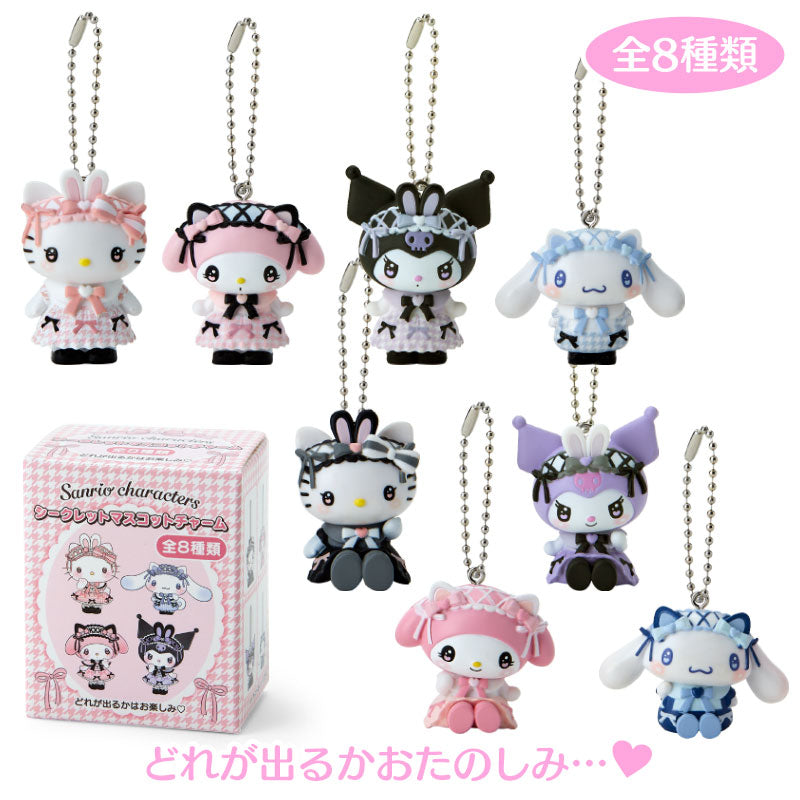 Sanrio | Secret Mascot Charm Keychain 4.5×3.3×5.5Cm (Dream Ribbon)