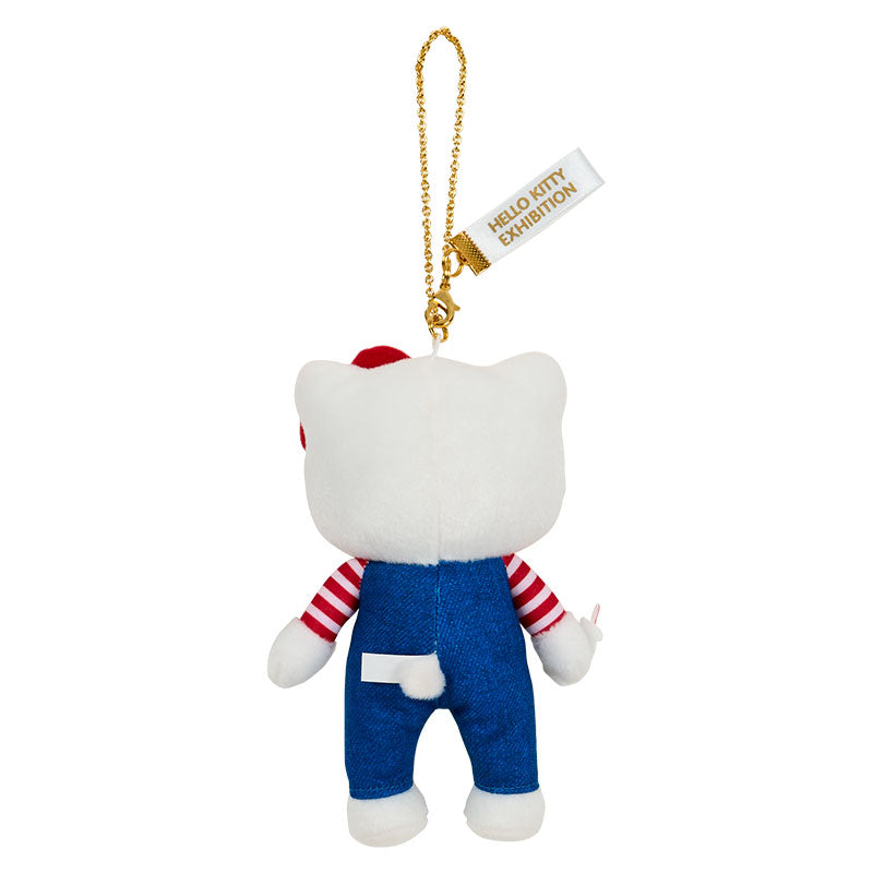 SANRIO | Hello Kitty Style up Long Leg Mascot Holder / Plush Keychain / Bag Charm 15×7×17cm (50th Anniversary Hello