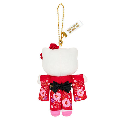 SANRIO | Hello Kitty Style up Long Leg Mascot Holder / Plush Keychain / Bag Charm 15×7×17cm (50th Anniversary Hello