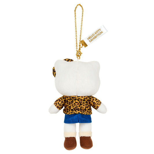 SANRIO | Hello Kitty Style up Long Leg Mascot Holder / Plush Keychain / Bag Charm 15×7×17cm (50th Anniversary Hello