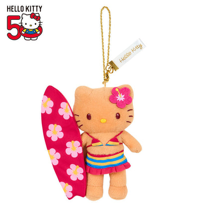 【Limit 1 / customer】SANRIO | Hello Kitty Style up Long Leg Mascot Holder / Plush Keychain / Bag Charm 15×7×17cm (50th