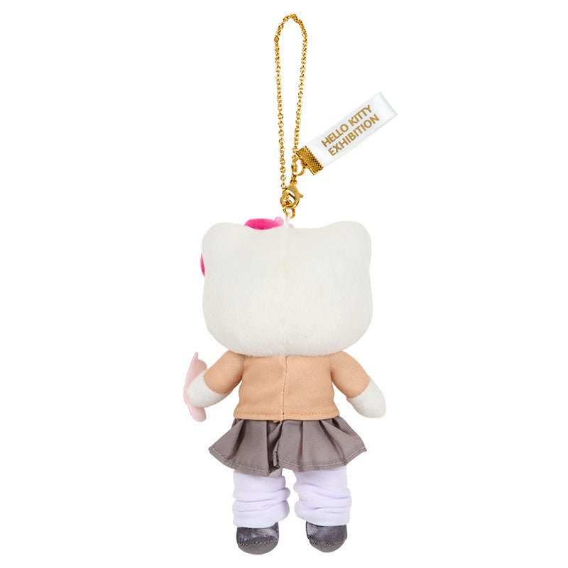 SANRIO | Hello Kitty Style up Long Leg Mascot Holder / Plush Keychain / Bag Charm 15×7×17cm (50th Anniversary Hello