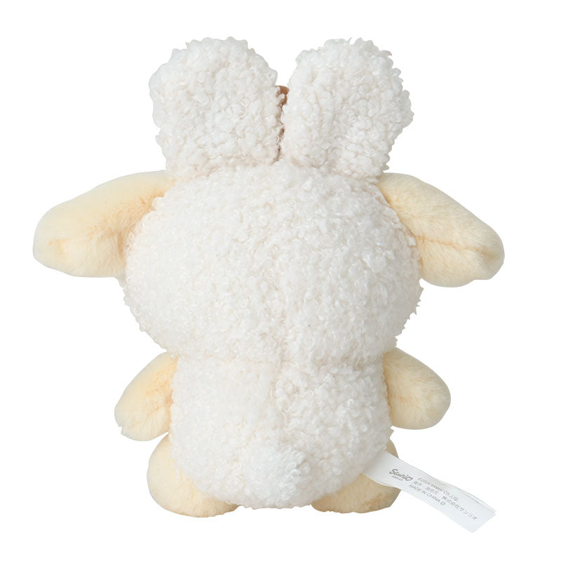 Sanrio | Pompom Purin Mascot Charm Holder Keychain 15.2 X 12.3 6.6Cm (Fluffy Snow Rabbit)