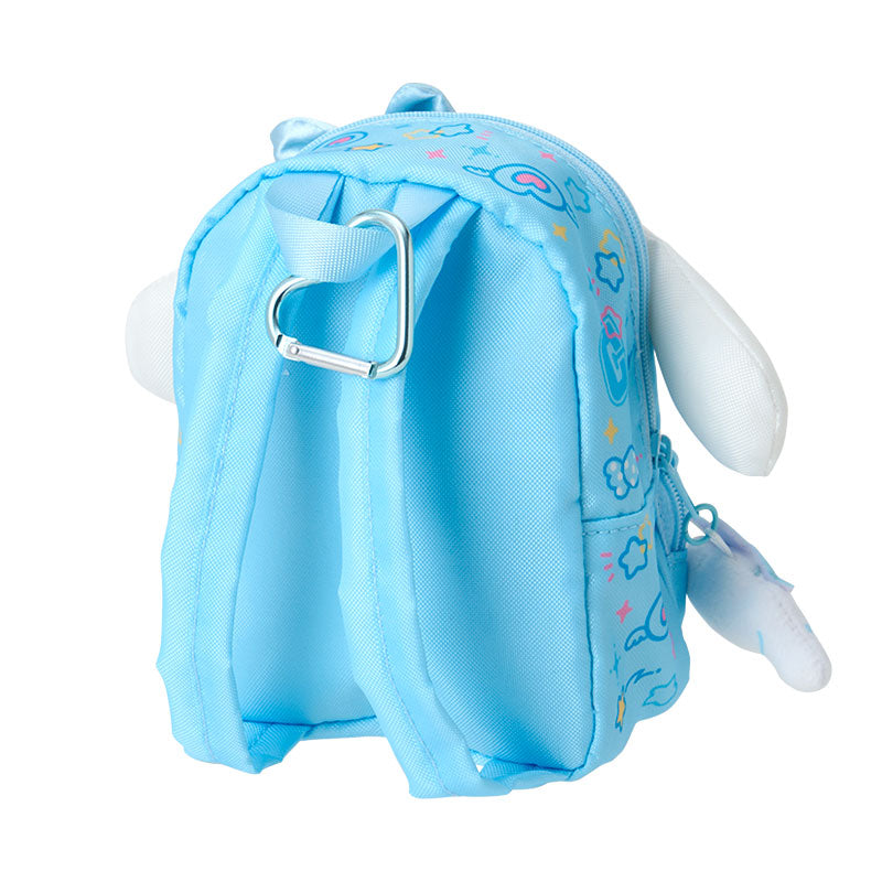 Sanrio | Cinnamoroll Backpack-Shaped Pouch with Carabiner 12×8×15cm (Academy Kirameki Festival / School Festival)
