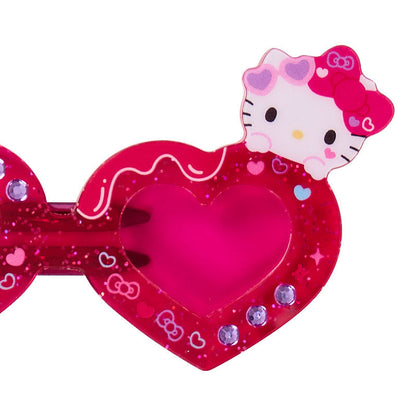 Sanrio | Hello Kitty Bangs Clip Hair Clip Star Sunglass Shape 11×7.9×1.1cm (Academy Kirameki Festival / School Festival)