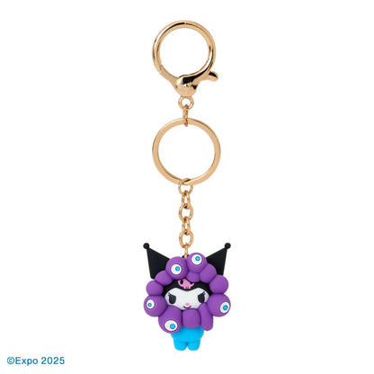 SANRIO | Kuromi 3D Mascot Color Keychain 40×25×45 mm (EXPO2025 Myaku-Myaku)