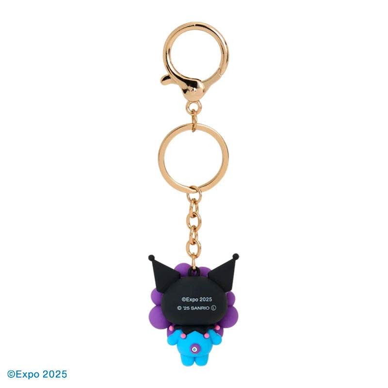 SANRIO | Kuromi 3D Mascot Color Keychain 40×25×45 mm (EXPO2025 Myaku-Myaku)