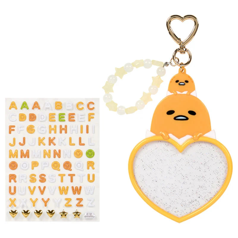 SANRIO | Gudetama Custom Keychain 18.0 x 11.4 x 1.3cm (Character Awards 4th Edition I Love Me Series Part 2)