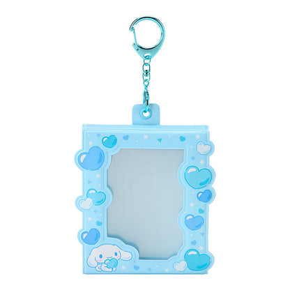 SANRIO | Cinnamoroll Accordion Card Holder Keychain 10×1.3×10.8cm (Enjoy Idol - 8 pockets can store up to 16 cards)