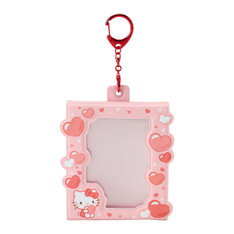 SANRIO | Hello Kitty Accordion Card Holder Keychain 10×1.3×10.8cm (Enjoy Idol - 8 pockets can store up to 16 cards)