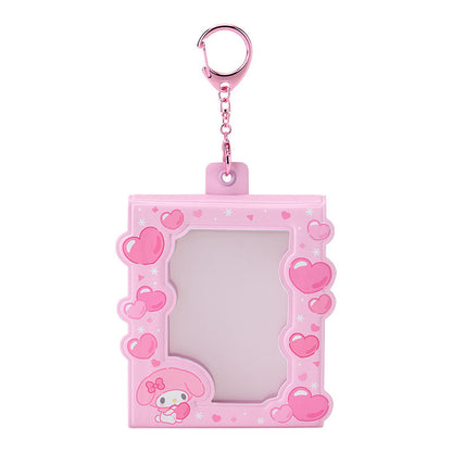 SANRIO | My Melody Accordion Card Holder Keychain 10×1.3×10.8cm (Enjoy Idol - 8 pockets can store up to 16 cards)