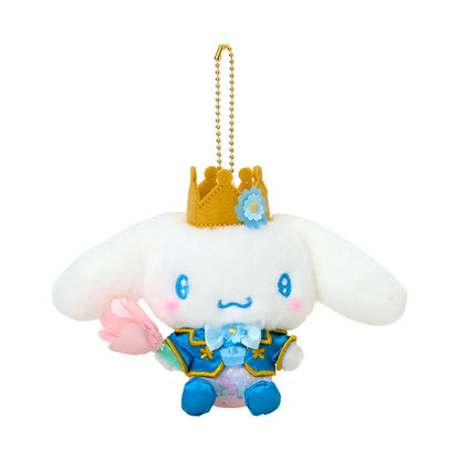 SANRIO | Cinnamoroll Plush Keychain Mascot Holder Bag Charm W11 x H15 x D7.5 cm (Everyone Is The Star! Doki Doki Design)