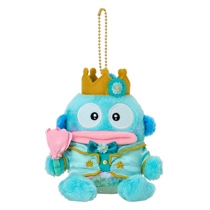 SANRIO | Hangyodon Plush Keychain Mascot Holder Bag Charm W11 x H15 x D7.5 cm (Everyone Is The Star! Doki Doki Design)