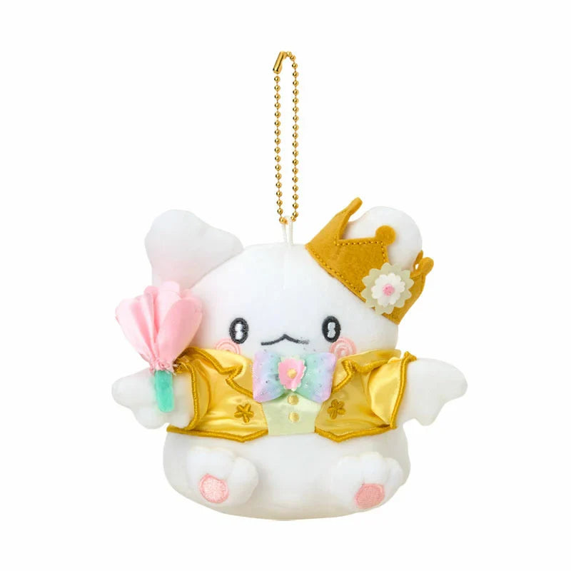 SANRIO | Hanamaruobake Plush Keychain Mascot Holder Bag Charm W11 x H15 x D7.5 cm (Everyone Is The Star! Doki Doki