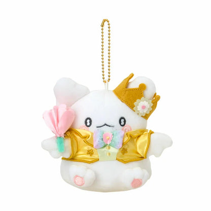 SANRIO | Hanamaruobake Plush Keychain Mascot Holder Bag Charm W11 x H15 x D7.5 cm (Everyone Is The Star! Doki Doki