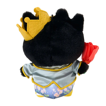 SANRIO | Badtz-Maru Plush Keychain Mascot Holder Bag Charm W11 x H15 x D7.5 cm (Everyone Is The Star! Doki Doki Design)