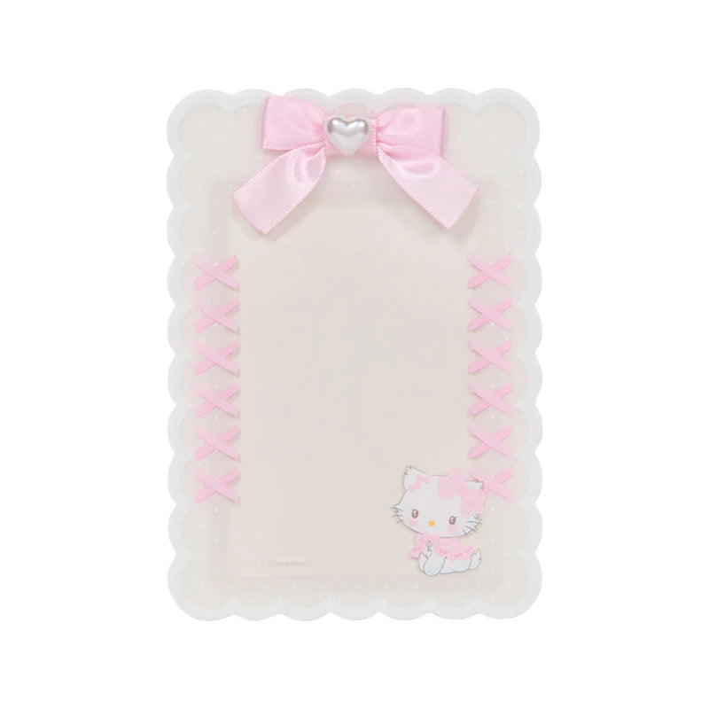SANRIO | Charmmy Kitty Hard Card Case 9×1×13cm (Enjoy Idol Ribbon)