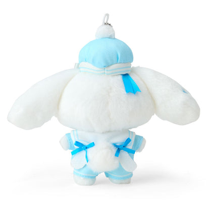 SANRIO | Cinnamoroll Mascot Holder Plush Keychain Bag Charm 15.2 x 9.9 x 6.5cm (Sailor Collar)