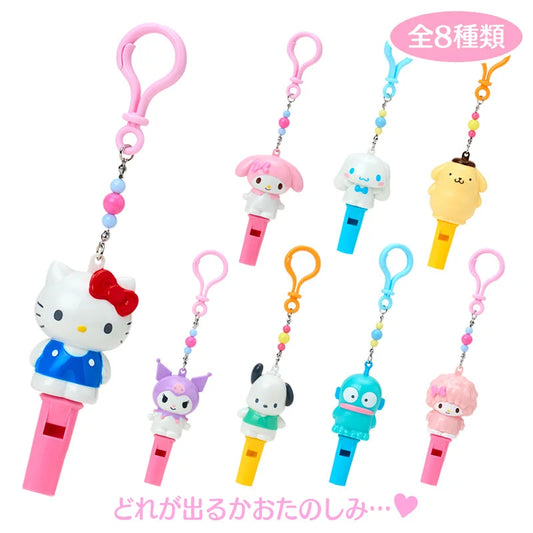 SANRIO | Secret Whistle Charm Blind Box 5.3×5.3×10.6cm (Summer Festival Character!)