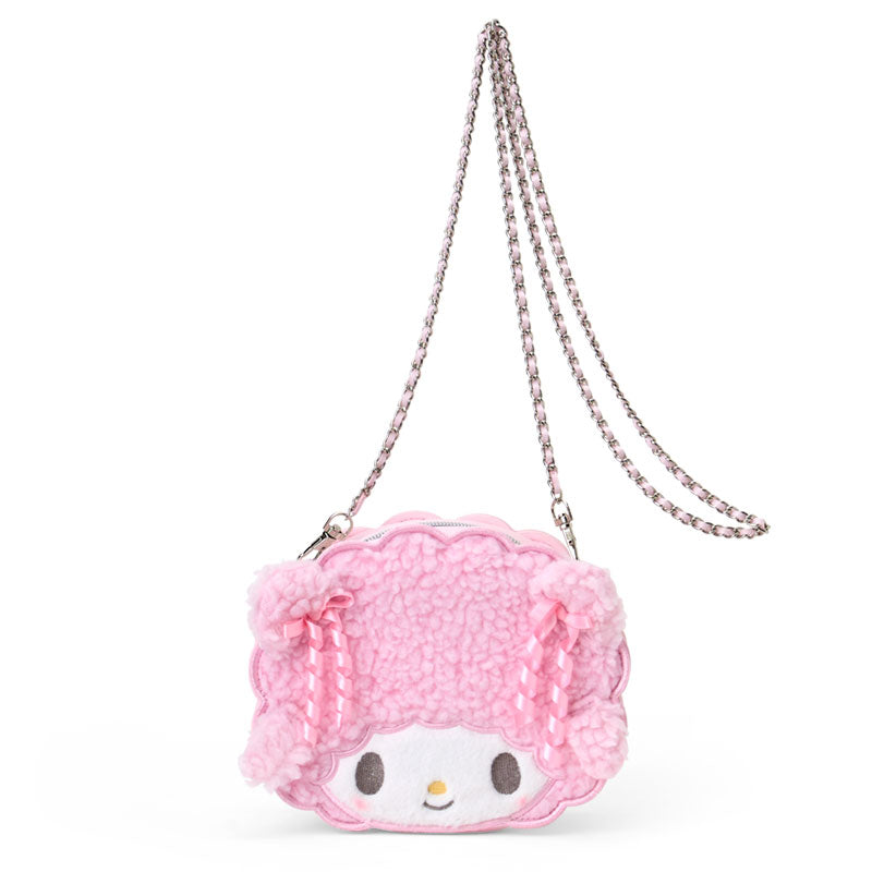 SANRIO | My Sweet Piano Face-shaped Shoulder Bag Crossbody Bag 19×8x16cm (Dreamy Birthday)